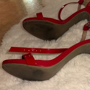 BRASH sassy RED heels